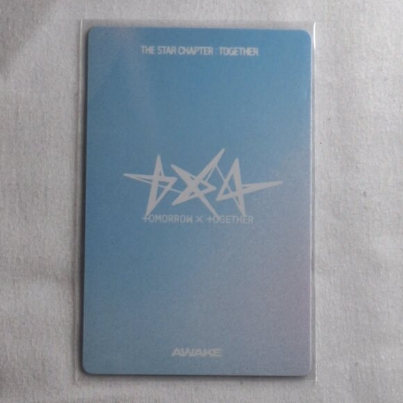 TXT The Star Chapter: TOGETHER (AWAKE VER.) Photocard - SOOBIN - Picture 2 of 2